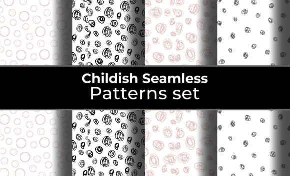 Childish Seamless Patterns: Playful, Versatile & Ready to Use