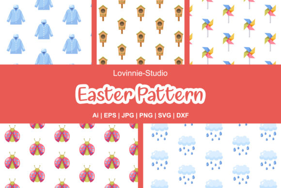 Easter Patterns: Versatile Digital Assets for Creative Professionals and Educators