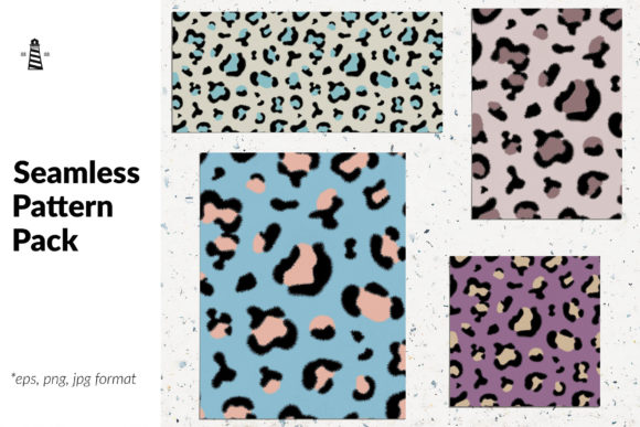 Leopard Skin Seamless Patterns: Hand-Drawn Vector Art for Designers, Brands & Creators