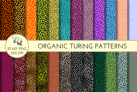 Seamless Organic Turing Patterns