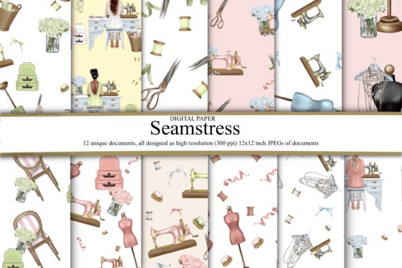 Sewing Kit Seamless Patterns: Endless Creative Possibilities for Crafters and Designers
