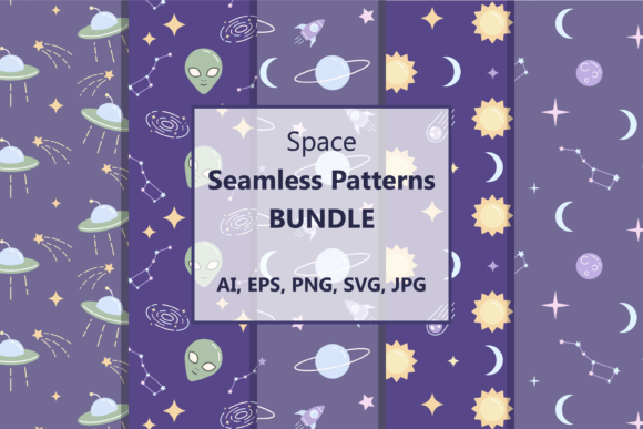 Space Seamless Patterns Set: A Practical Guide for Designers and Makers