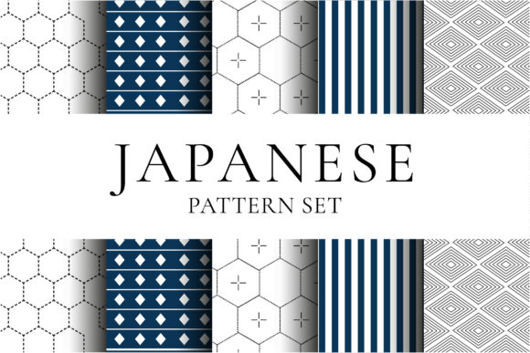 Welcome to Abu Ashik Graphic Store: Premium Vector Japanese Style Seamless Patterns for Creative Professionals
