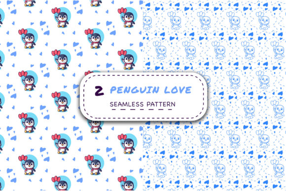 What Are Seamless Penguin Love Patterns—and Why Do Designers Rely on Them?